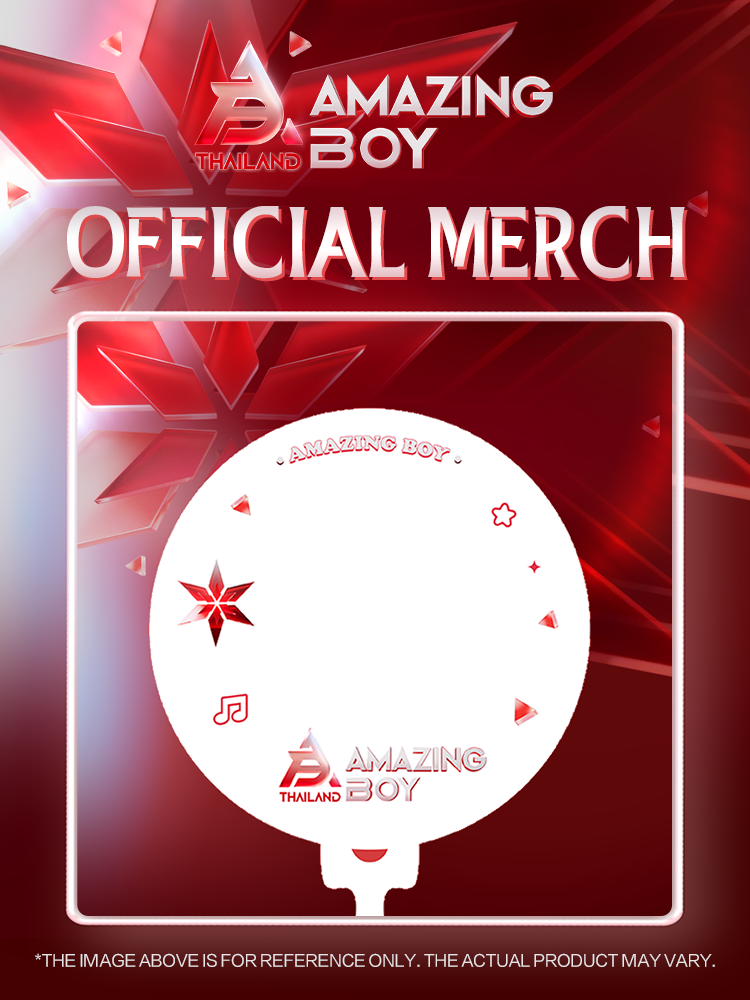[Pre-sale] Amazing Boy Thailand swinging keychain blind box + translucent fan + stage acrylic stand