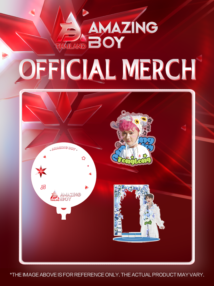 [Pre-sale] Amazing Boy Thailand swinging keychain blind box + translucent fan + stage acrylic stand