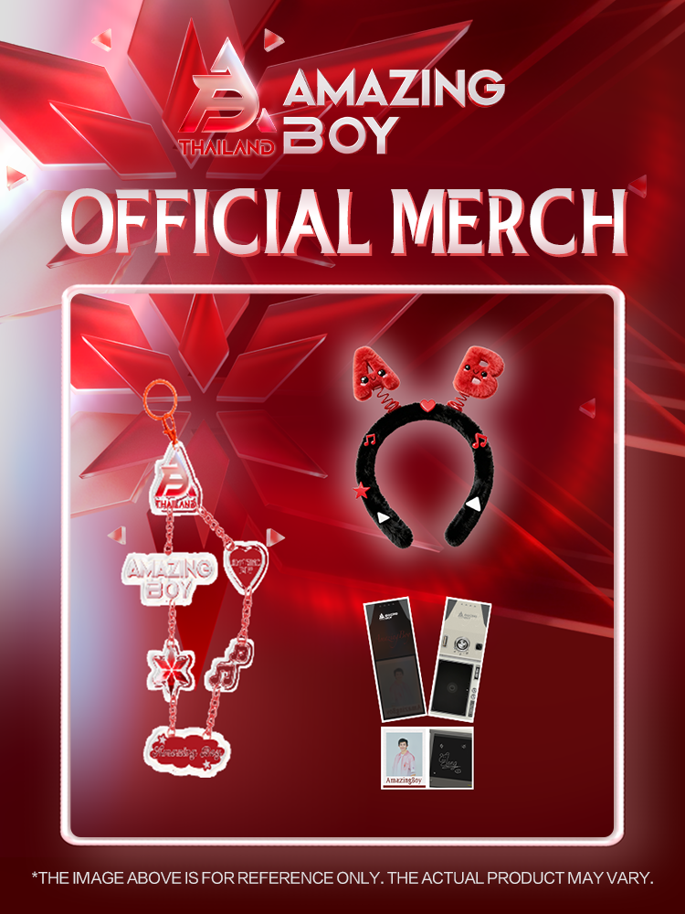 [Pre-sale] Amazing Boy Thailand faux tear-off Polaroid blind bag + phone strap + one plush headband