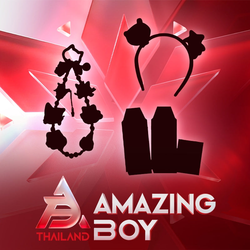 [Pre-sale] Amazing Boy Thailand faux tear-off Polaroid blind bag + phone strap + one plush headband