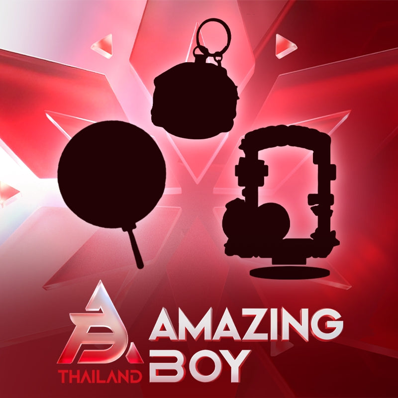 [Pre-sale] Amazing Boy Thailand swinging keychain blind box + translucent fan + stage acrylic stand